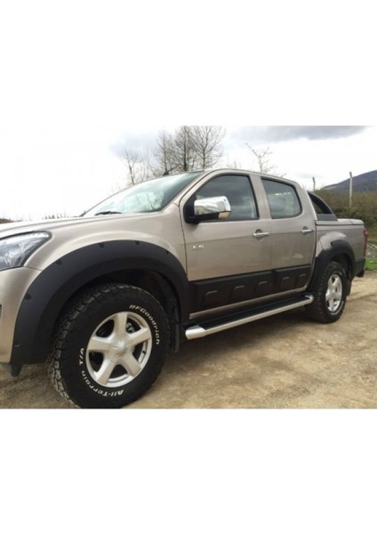 Isuzu D-Max Çamurluk Kaplama 4.5cm 2012 / 2019 Dodik Seti