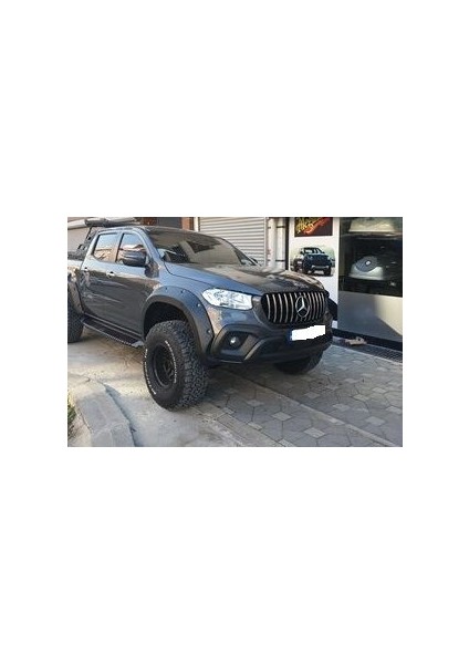 Mercedes X-Class Çamurluk Kaplama Civatalı 4.5cm Dodik Seti