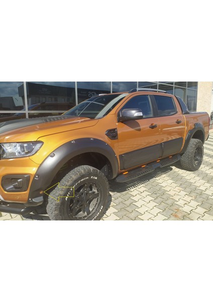 Ford Wıldtrack Civatalı Çamurluk Kaplama 4.5 cm Dodik Seti