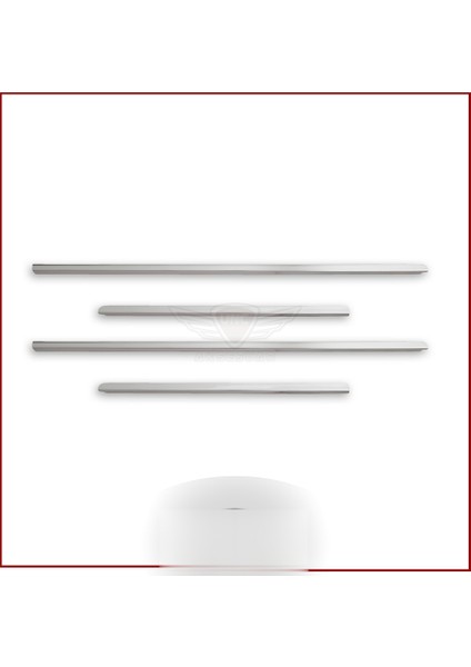 Vw Amarok Cam Çıtası 2010- Paslanmaz Çelik