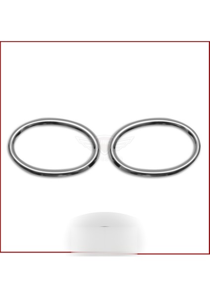 Vw Jetta Sis Far Çerçevesi 2011- Paslanmaz Çelik