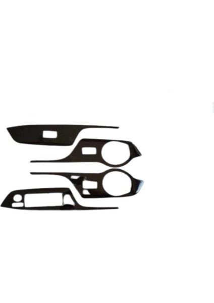 Toyota C-Hr 2016-2019 Kapı Kolçak Kaplama Tıtanyum Siyah (Ayna Düğmeli Model) fiyatları