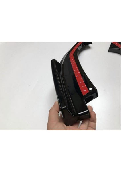 Honda Cıvıc Fc5 2016-2020 Arka Çıkıntılı Flap Piano Black