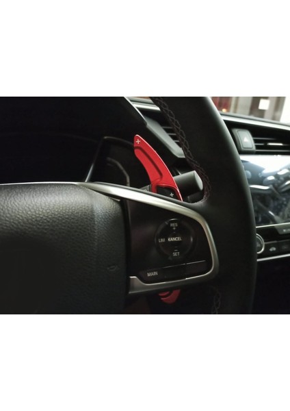 Honda Cıvıc Fc5 2016+ Paddle Shift (F1 Vıtes Kulakcık) - Kırmızı fırsatları