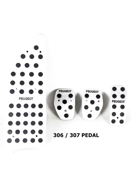 Araca Özel Pedal Seti Monza (Lütfen Araç Belirtiniz)