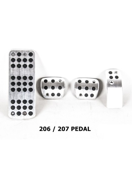 Araca Özel Pedal Seti Monza (Lütfen Araç Belirtiniz) modelleri