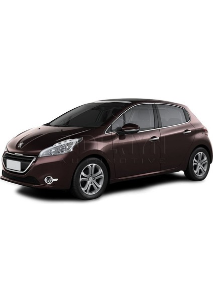 Peugeot 208 Krom Kapı Kolu 4 Kapı 2012 Üzeri