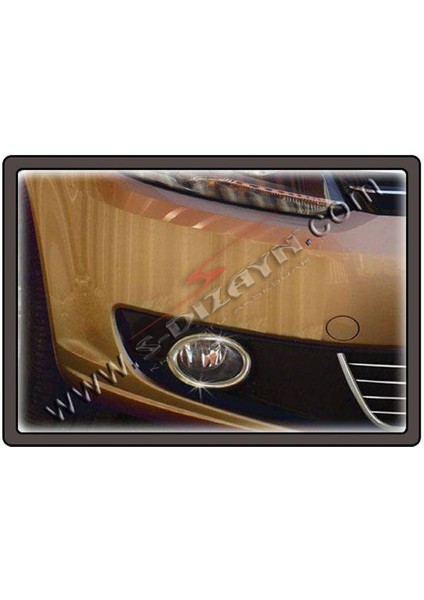 Volkswagen Caddy Krom Sis Farı Çerçevesi 2 Prç 2010-2015
