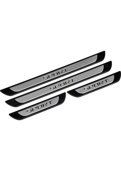 Skoda Roomster Mpv Krom Kapı Eşik Koruması Sport Line 2006-2010 4 Parça modelleri