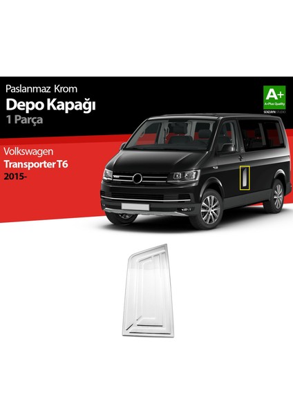 Volkswagen T6 Transporter Krom Depo Kapağı 2015 Üzeri