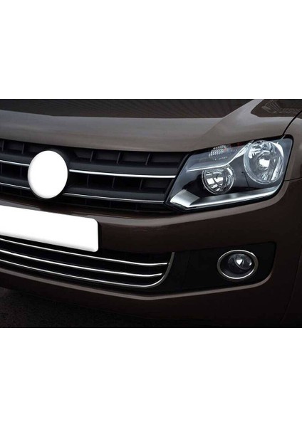 Vw Amarok Krom Ön Tampon Çıtası 3 Parça 2010-2016 Arası modelleri