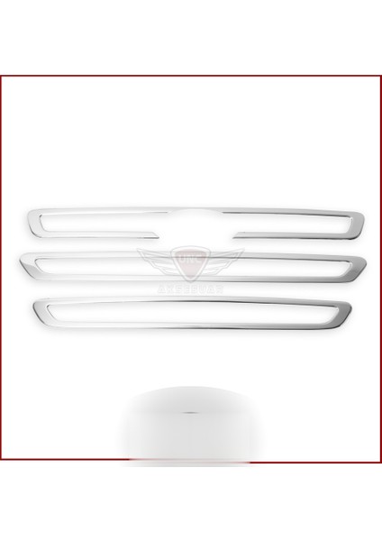 Ford Transit Ön Panjur Çerçevesi 2014-2019 Paslanmaz Çelik