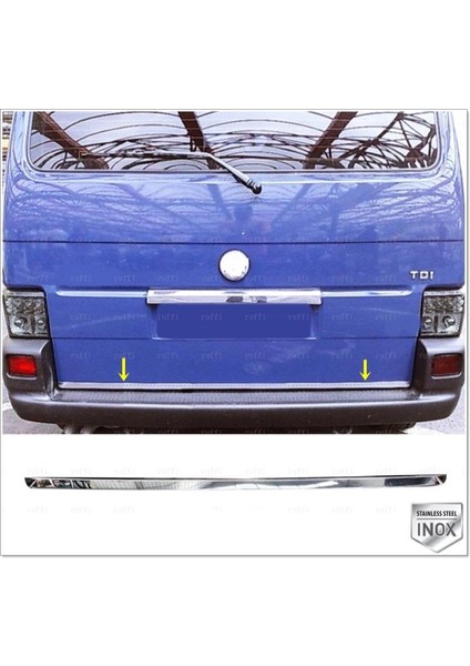 Vw T4 Multivan Caravelle Krom Bagaj Alt Çıtası 1995-2003 P.çelik