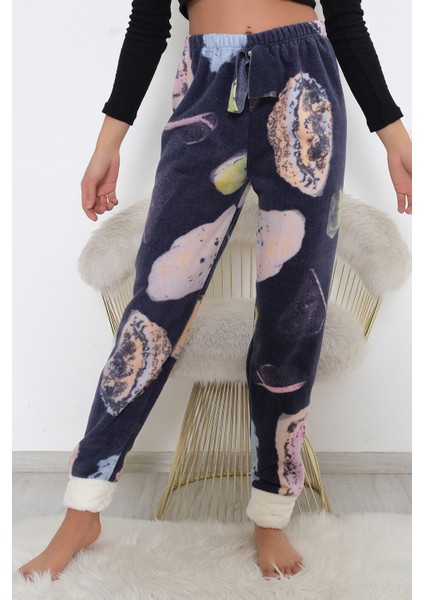 Peluş Pijama Altı Desenlilaci - 10410.1240.