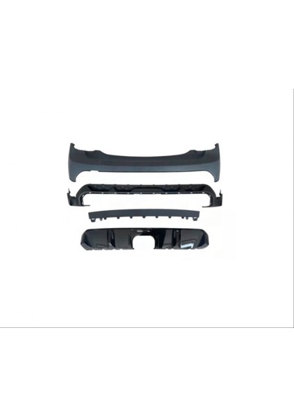 Mini cooper f55 jcw arka tampon seti 2021+