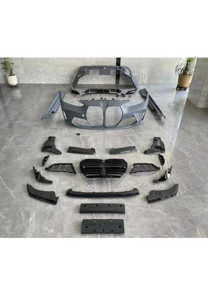 Bmw g22 m4 body kit tampon ve panjur seti 2020+