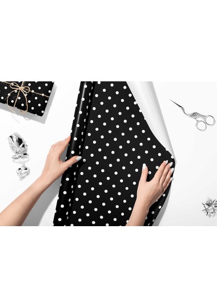 50 x 70 cm Puantiye Temalı Hediye Paketleme Ambalaj Kağıdı (6’lı Paket) fiyatları