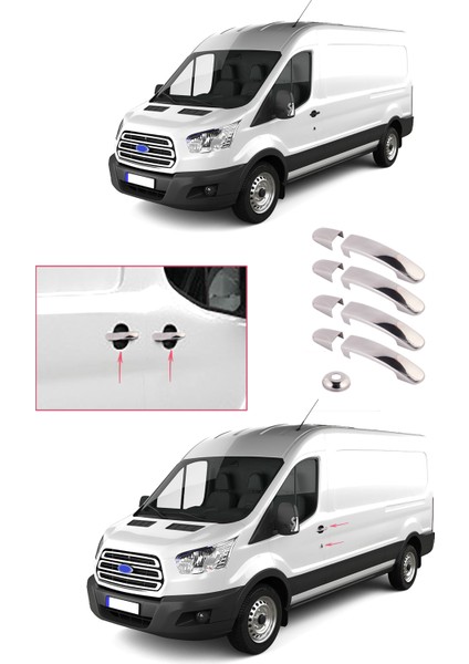 Ford Transit 2014> Kapı  Kolu P. Çelik