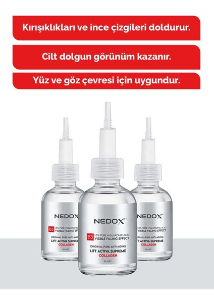 Dolgunlaştırıcı Botoks B3 Serum 60 ml Ince Çizgi Sarkmalar