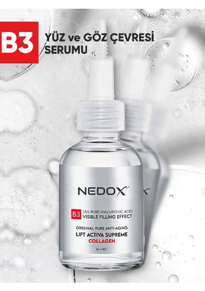 Dolgunlaştırıcı Botoks B3 Serum 60 ml Ince Çizgi Sarkmalar