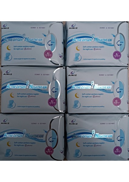 Airiz Hijyenik Kadın Pedi 8'ligece 6'lıset fiyatları