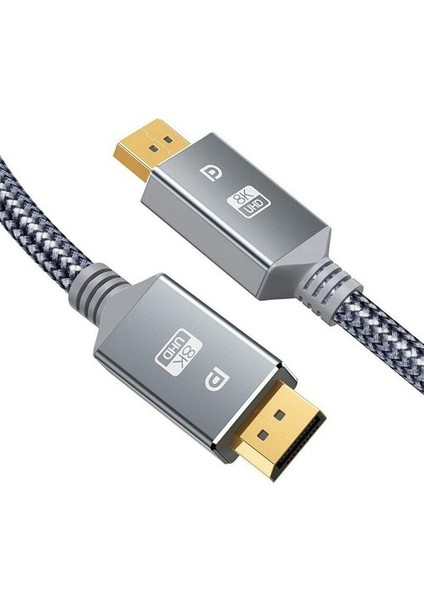 3 Metre 8k Displayport Kablo