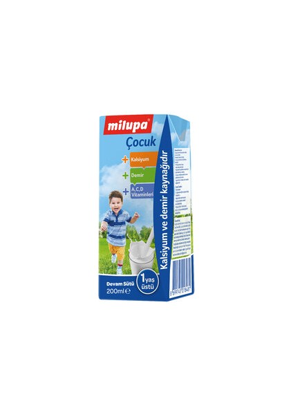 Çocuk Devam Sütü İçime Hazır 200 ml 1 Yaş+ x 3 Adet