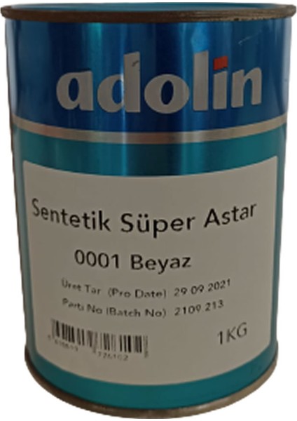 Sentetik Süper Astar Beyaz 1kg