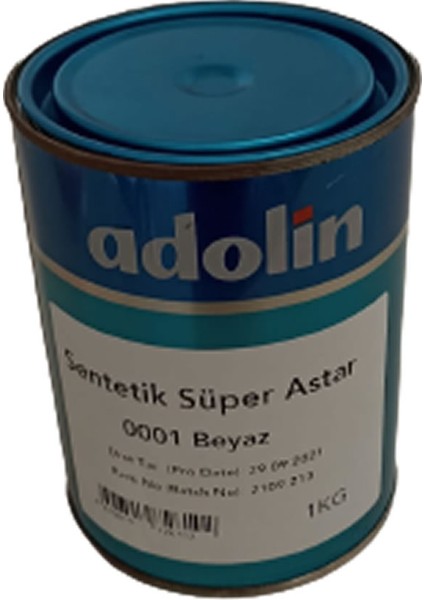 Sentetik Süper Astar Beyaz 1kg