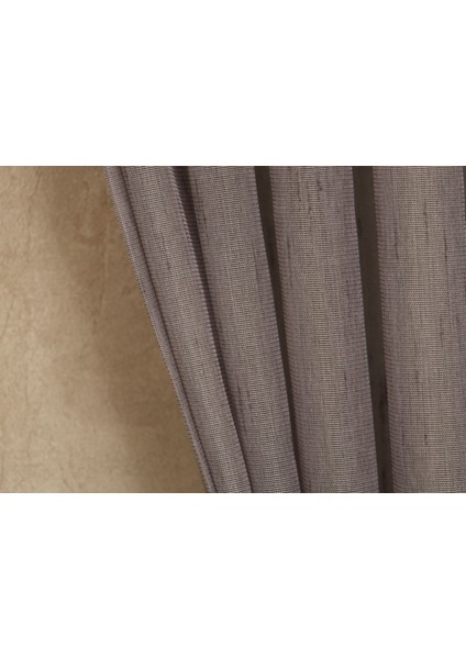 Etamin Şantuklu Tül Mor 1-2,5 Orta Sık Pile 400X260