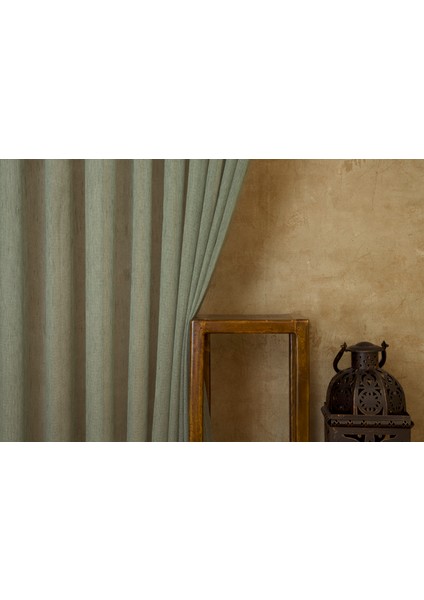 Etamin Şantuklu Tül Yeşil 1-2 Seyrek Pile 300X260 fiyatları