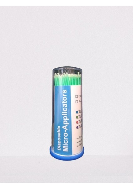 Lash Lifting Microbrush Çubukları 100'LÜ* 1 Adet Lash Lifting Microbrush Çubukları - 100'LÜ Kutu