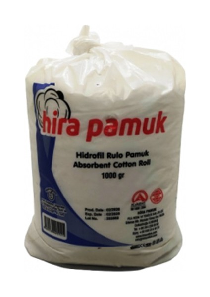 Hidrofil Pamuk 1 kg 5 Adet