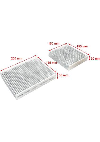 Ds Ds 3 2015-2019 Karbonlu Polen Filtresi fiyatları