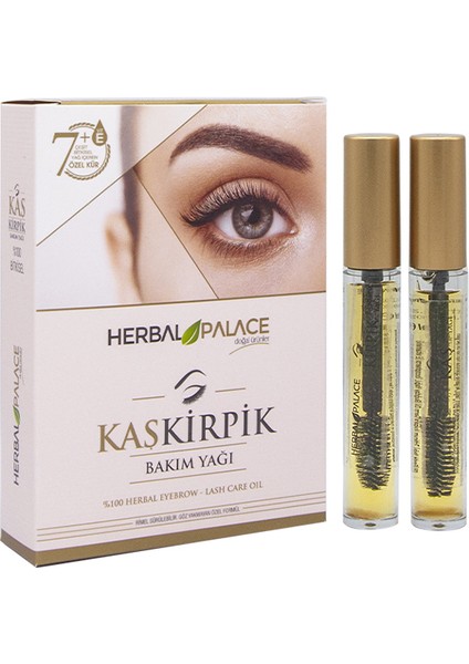 Kaş Kirpik Bakım Yağı Ikili 2×10 ml
