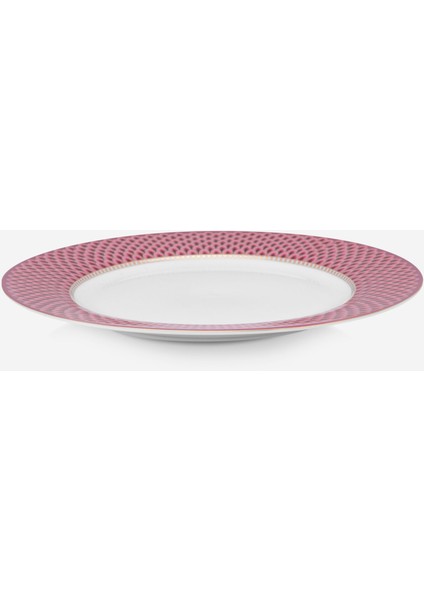 Flower Festival Kırmızı Porselen Yemek Tabağı 26,5 cm modelleri