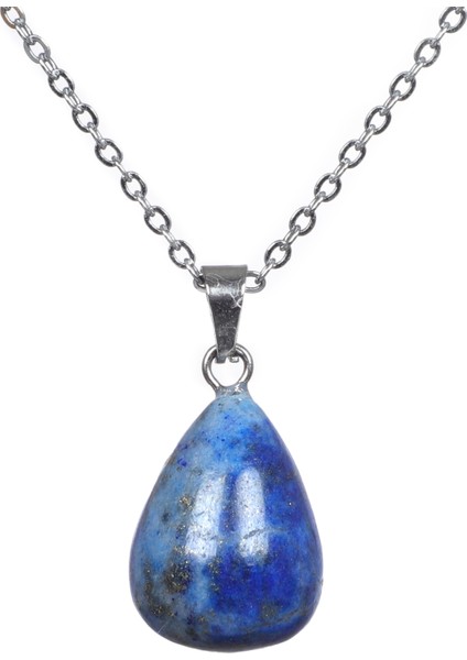 Doğal Taş Lapis Armut Model Kolye Ucu modelleri