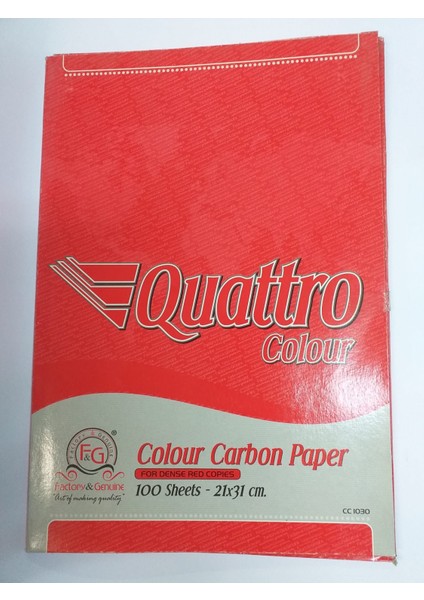 Quattro Karbon Kağıdı