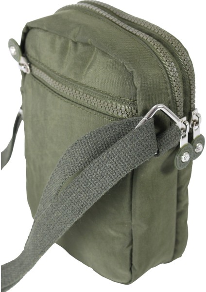 M 227 Mega Bag Krinkıl Kumaş Unisex Küçük Omuz Çantası, Telefonluk