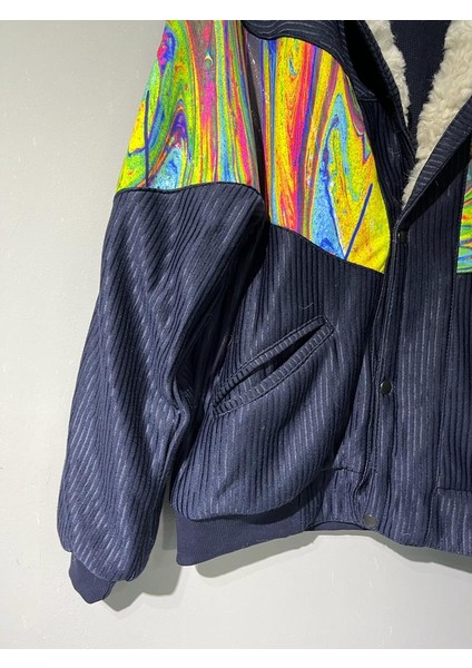 Unisex Oversize Vintage Ceket Lgdl3