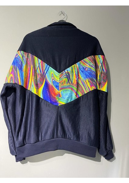 Unisex Oversize Vintage Ceket Lgdl3