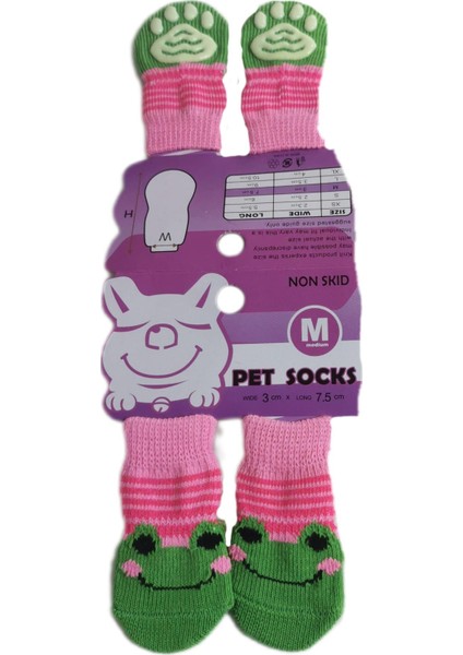 Pet Socks Kedi Köpek Çorabı Medium 3 x 7.5 cm