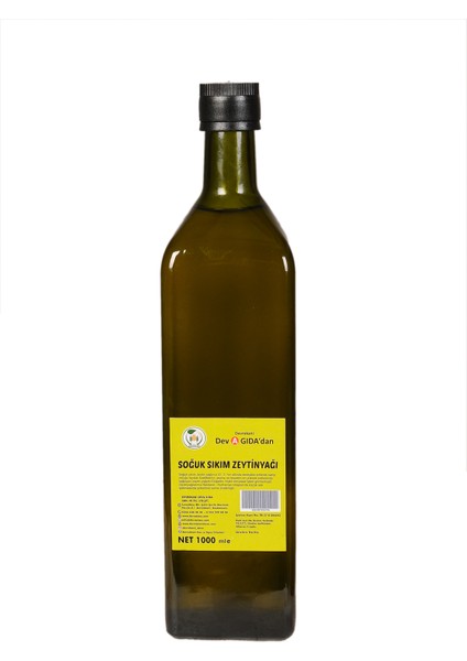 Soğuk Sıkım Zeytinyağı 1 lt
