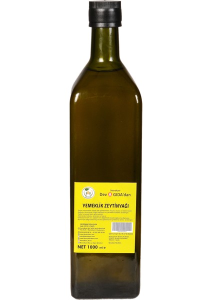 Yemeklik Zeytinyağı 1 lt