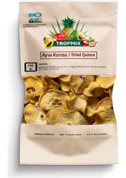 Ayva Kurusu 200 gr