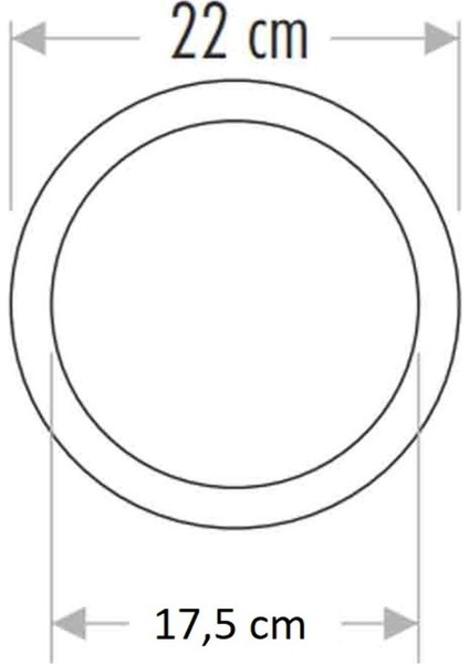 CT-5169 18W/6500K Alm. Panel LED Armatür Beyaz 12 Adet fiyatları