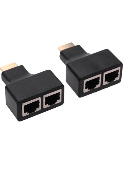 HDMI RJ45 Cat5 6 Extender Uzatıcı Uzatma Aparatı Adaptör