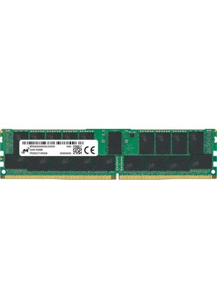 Ddr4 Ecc Udımm 32GB 2rx8 3200 CL22 (16GBIT) Server Ram Bellek MTA18ASF4G72AZ-3G2R