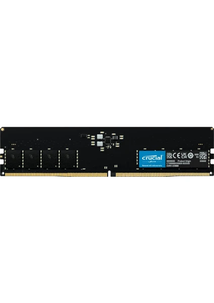 16GB Ddr5 5600 Udımm CL46 (16GBIT) Pc Ram Bellek CT16G56C46U5