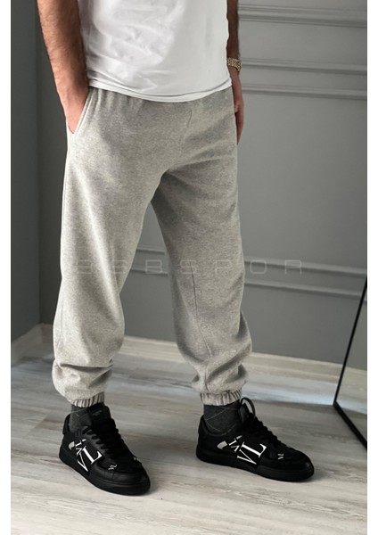 Unisex Içi Şardonlu Lastikli Paça Salaş Eşofman Altı Kalın Kumaş Jogger fiyatları